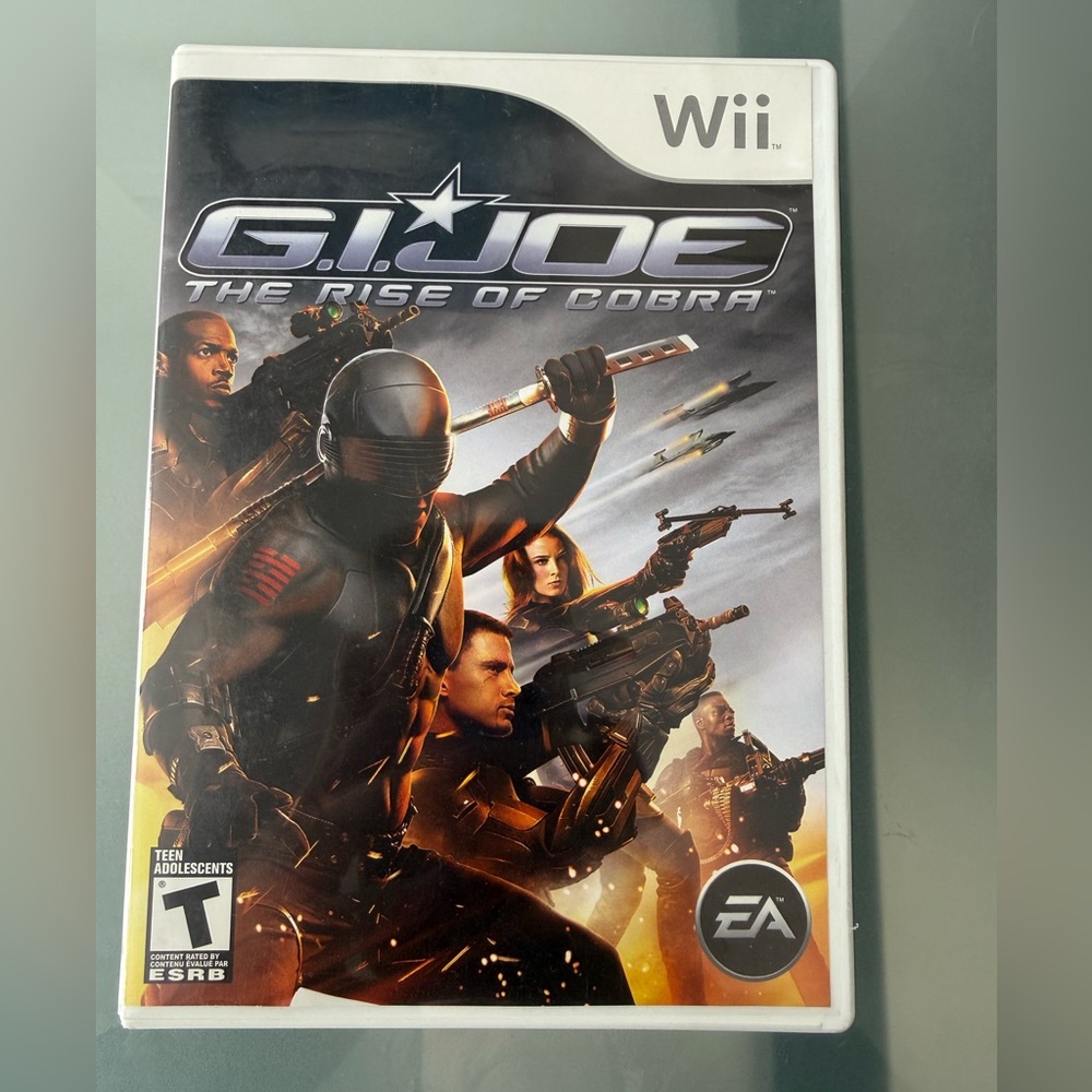 G.I. Joe: The Rise of Cobra Wii game with original case (no manual)